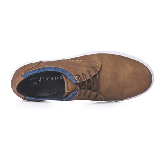 Men's Sneaker Flat Casual Shoes Brown - Picture 5 of 6